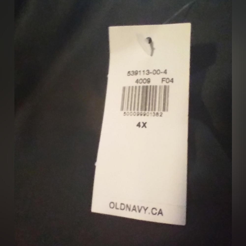 NWT Old Navy PowerSoft Bodysuit, Size 4X, Very Dark Grey, Go Dry Jumpsuit - Picture 7 of 8